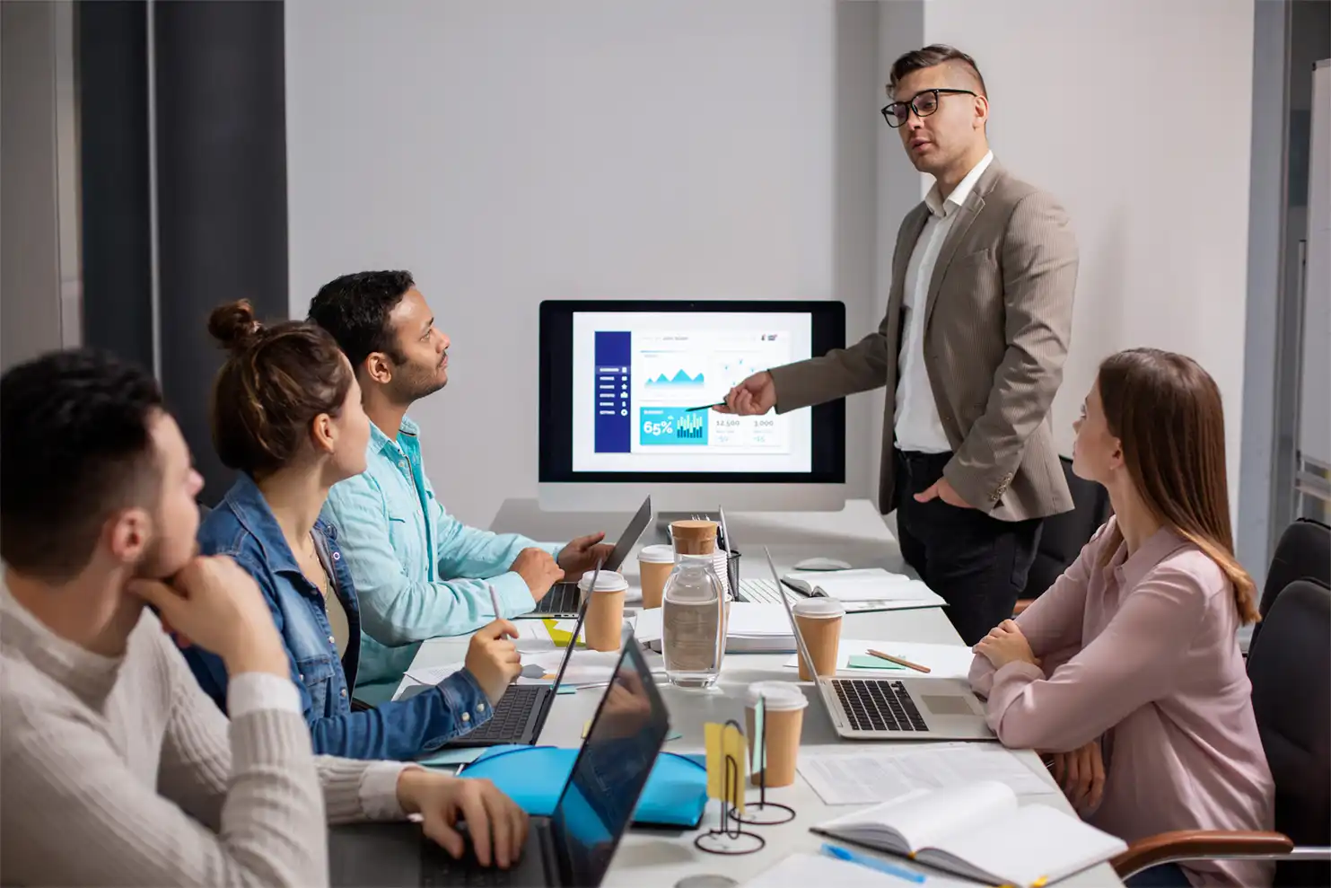 Corporate training session at Ace Management System Consultants