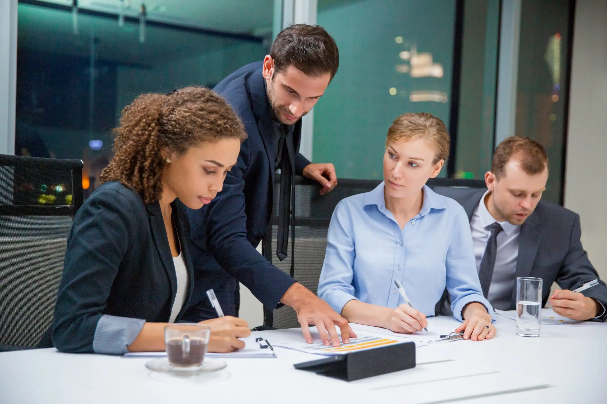 Corporate training session at Ace Management System Consultants